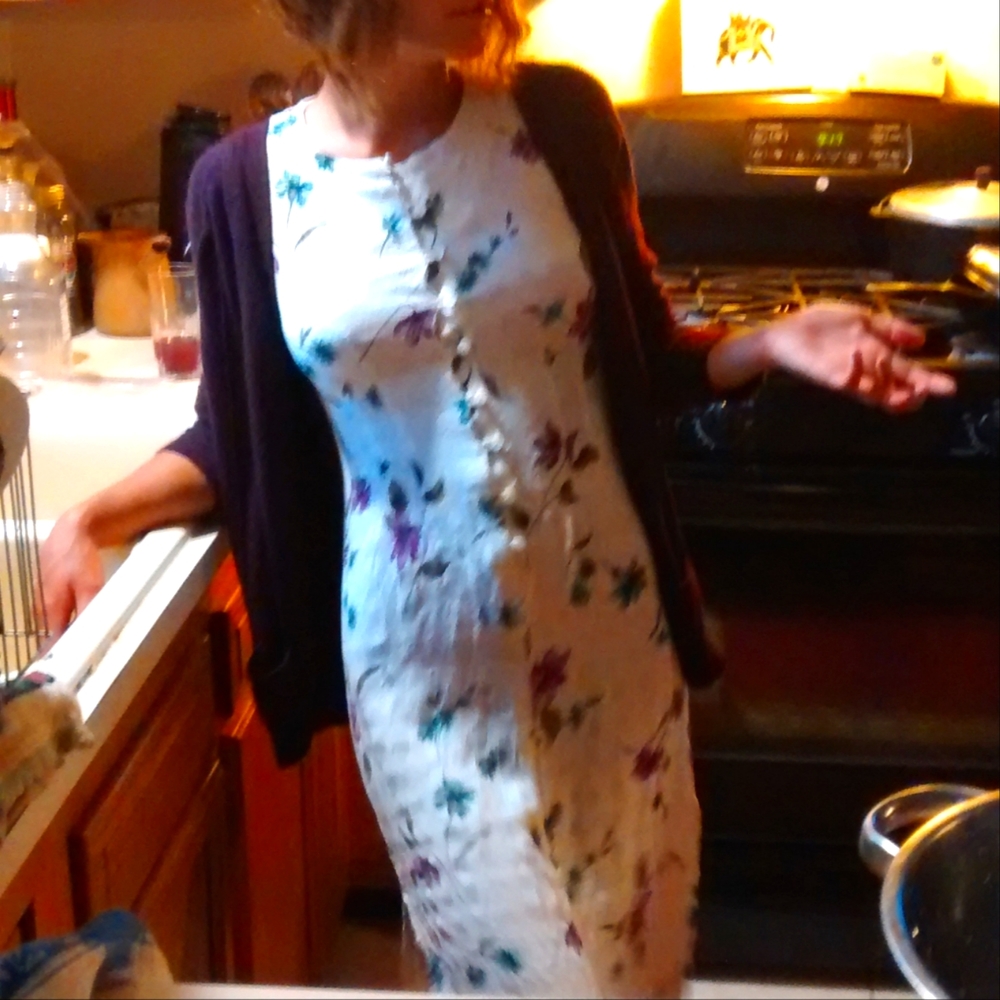 Bohemian floral dress